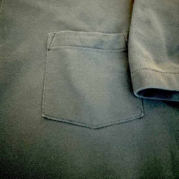 L.L. Bean Polo Shirt Men's 2XLarge Tall Blue Wrinkle Resistant Outdoor Casual - Picture 3 of 8